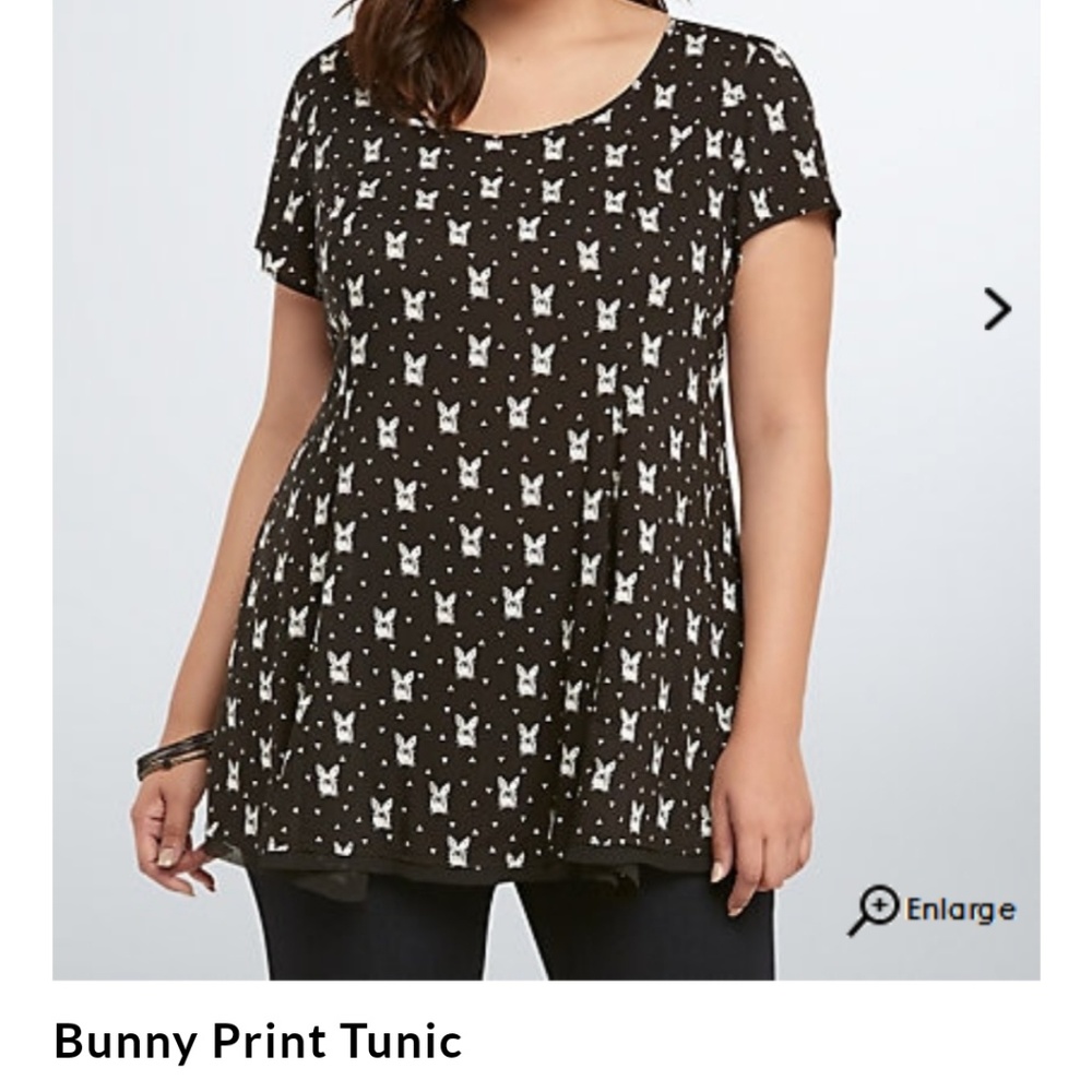 Torrid Bunny Print Tunic
